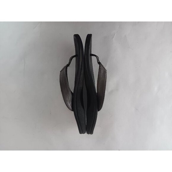 Olukai Ohana Flip Flop Gray Casual Slip On Thong Sandals Women's Size 9 EU 39 - Picture 5 of 9